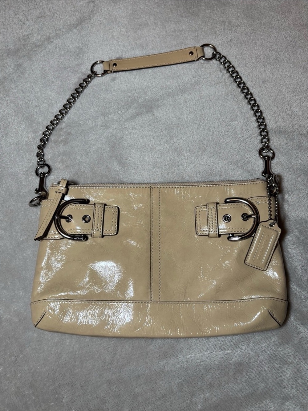 Coach Soho patent leather shoulder bag